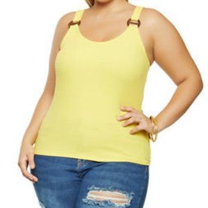 O Ring Detail Tank Top
